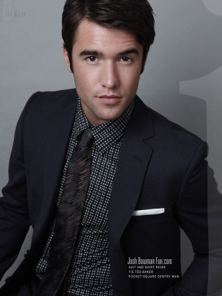 Man suit tie studio gray 3 - magazine free wallpaper