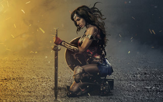 Heroic feminist sword woman confetti - a sword and a sword free wallpaper