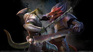 Demonic knife creatures claws sharp - its mouth open free wallpaper