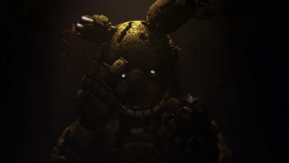 Creepy stuffed animal flashlight dark - blender free wallpaper