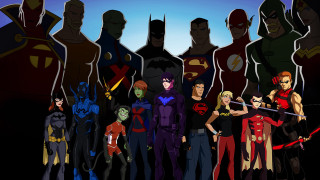 Superheroes swords standing line group - sword free wallpaper