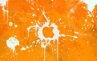 Orange sky fireworks abstract planet - an orange background free wallpaper