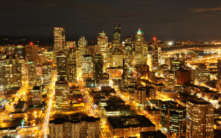 Tokyo cityscape night lights bridge 4 - everett warner free wallpaper