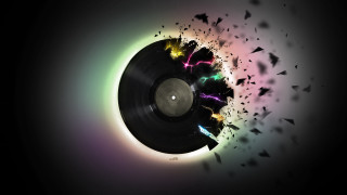 Bird record rainbow sky silhouette - beeple free wallpaper