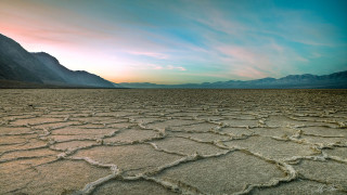 Desert mountain range blue sky - a mountain range in the background free wallpaper