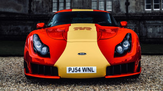 Red yellow sportscar building sign - david imms free wallpaper
