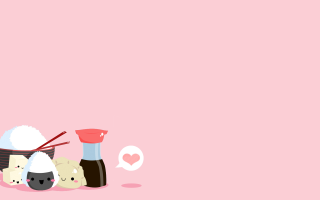 Bottles food pink background heart - kawaii free wallpaper