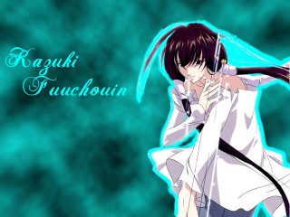 Anime character sword blue background 2 - white background free wallpaper