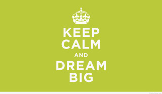 Green white poster crown words - a crown free wallpaper