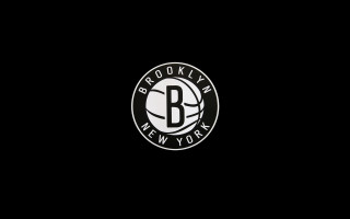 Basketball brooklyn nets logo dark - the dark background free wallpaper