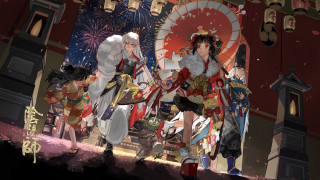 Festival costumes fireworks japanese children - costume free wallpaper