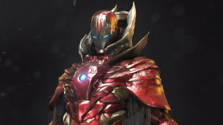 Man suit helmet armor snow - unreal engine 5 free wallpaper