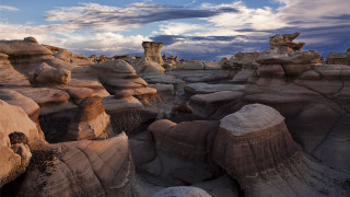 Rocky beach mountain sky ocean - derek chittock free wallpaper