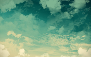 Plane cloudy sky green yellow - cloudy free wallpaper