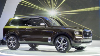 Brown suv auto show showroom - panfuturism free wallpaper