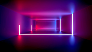 Neon room square cyberpunk judd - neon free wallpaper