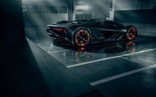 Black sports car dark room 8 - bernardo cavallino free wallpaper