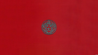 Red wall black white design - david gilmour blythe free wallpaper