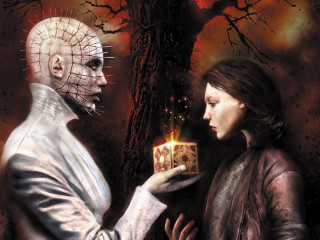 Man box woman candle white - ben templesmith free wallpaper