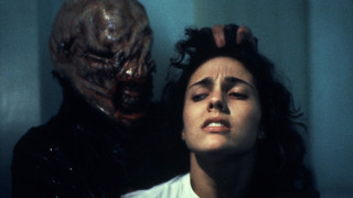 Woman creepy man head on - clark voorhees free wallpaper