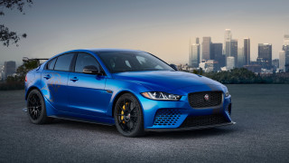 Blue car city skyline night 2 - xf iq4 free wallpaper
