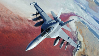 Fighterjet redblue sky jetengine conner - the wing free wallpaper