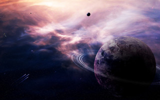 Space planet star blackhole aurora 2 - planet free wallpaper