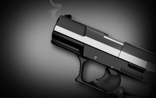 Gun cigarette lighter precisionism monochrome - blender free wallpaper
