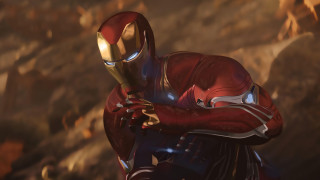 Man red suit gun rock - a red suit holding free wallpaper