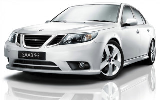 White saab reflection 3d render - this image free wallpaper