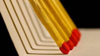 Yellow red pencils macro food - shallow free wallpaper for desktop