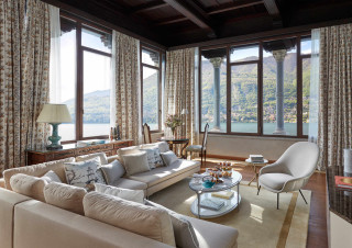Living room lake view modern - alesso baldovinetti free wallpaper