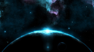 Space planet stars bright light 3 - a. hardy free wallpaper