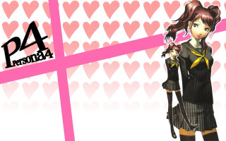 Girl bow sword pink background - hint of yayoi kasuma free wallpaper