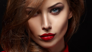 Constance anne parker red lipstick - shaded free wallpaper