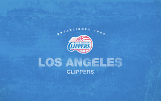 Clippers logo blue background words - art free wallpaper for desktop