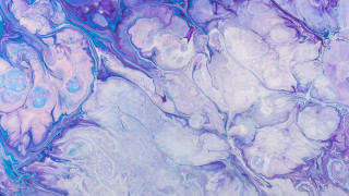Abstract blue fire tentacles vaporwave - swirl free wallpaper