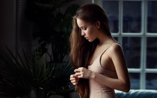Elina karimova dress window hands - a woman in a dress free wallpaper