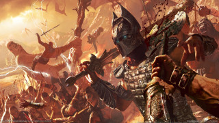 Battle giant robot fantasy armor - a giant robot in the background free wallpaper