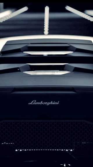 Close up car grill side - the back free wallpaper