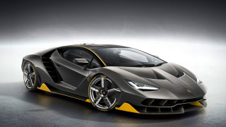 Grey yellow lamb car spotlight - a spotlight behind free wallpaper