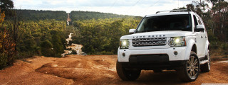 White land rover dirt road 2 - xf iq4 free wallpaper