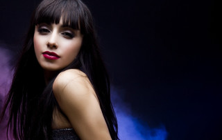 Daphne mcclure gothic fashion portrait - a red lipstick free wallpaper