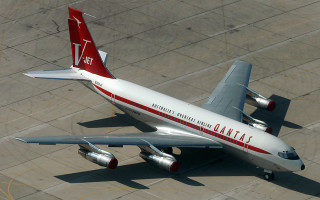 Airplane tiltshift kodachrome airport honeycomb - tail free wallpaper