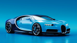 Blue bugatti studio photo photorealism 2 - a studio photo free wallpaper