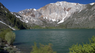 Mountain lake forest sky water 9 - a mountain range free wallpaper