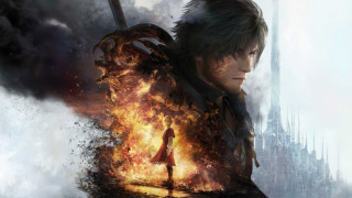 Fire demon sword starry sky - free gaming wallpaper