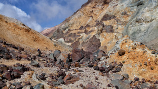 Rocky mountain clouds desert fire - the rock free wallpaper