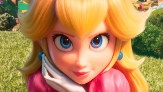 Blonde girl field grass sky - unreal engine 5 quality free wallpaper