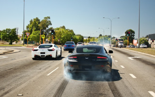 Car smoke motion blur digital - andrew law free wallpaper
